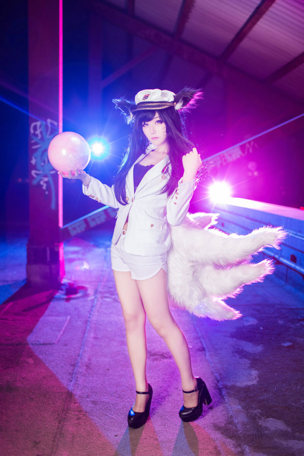[Welfare COS] Anime blogueiro Asano Mushroom - League of Legends Nine-Tailed Fox Ari