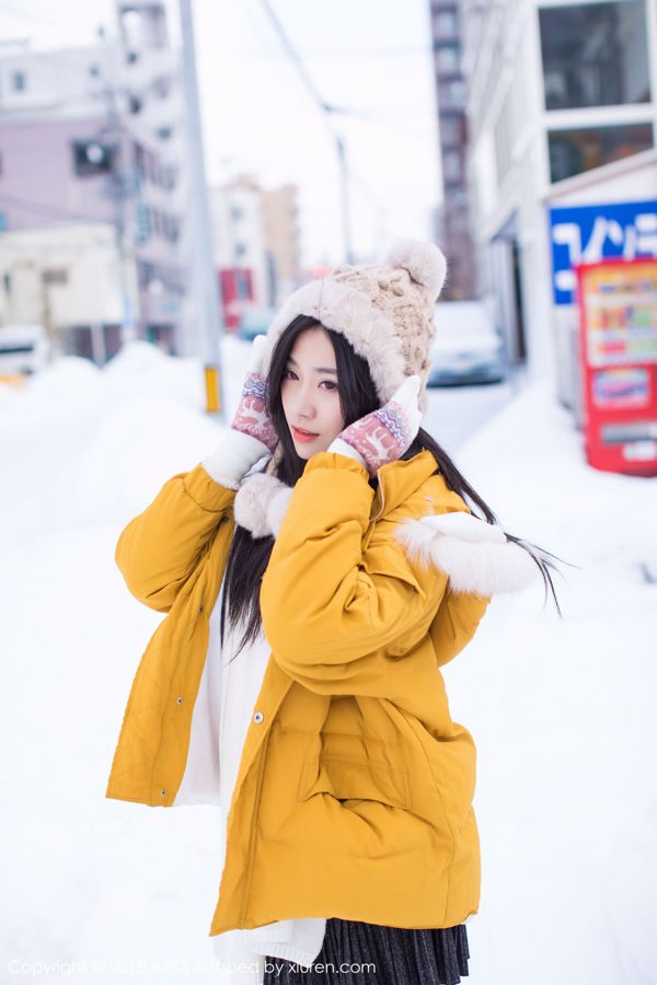 Promise Sabrina "홋카이도 여행 촬영 제 3 탄"[爱 蜜 社 IMiss] Vol.254
